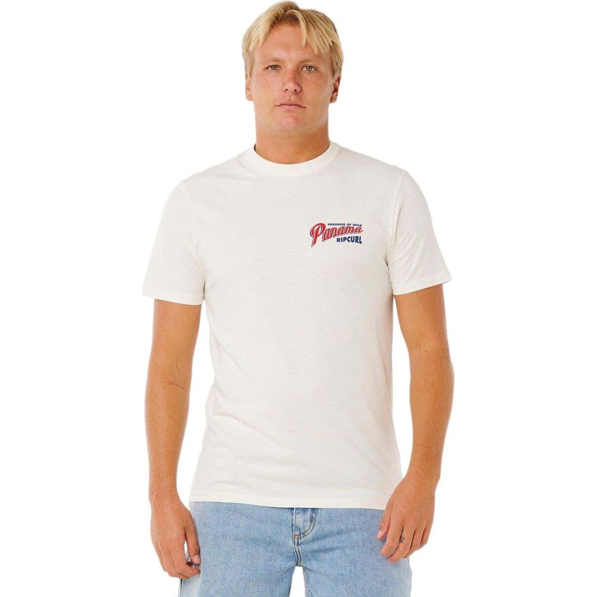 RipCurl Desti Animals Tee bone (3021) XS 0XZMTE-3021-XS