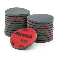 MIRKA ABRALON Schleifscheiben Schaum Ø 77mm GRIP UNGELOCHT P4000 VPE: 20 STÜCK (8A20302097)