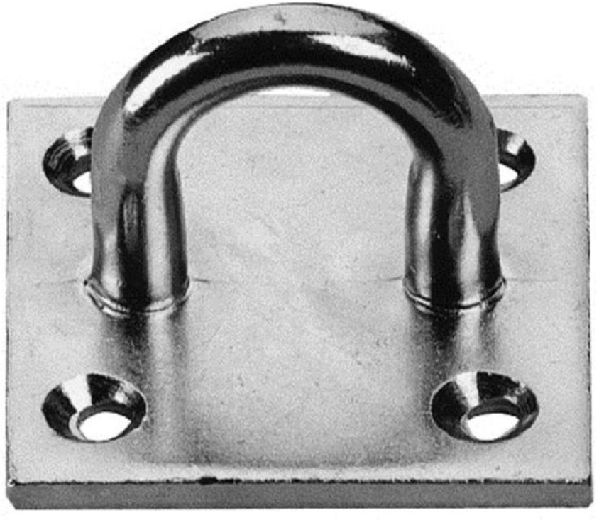 POLLMANN se auf Platte 55x55x5mm hell verz. (1750000)
