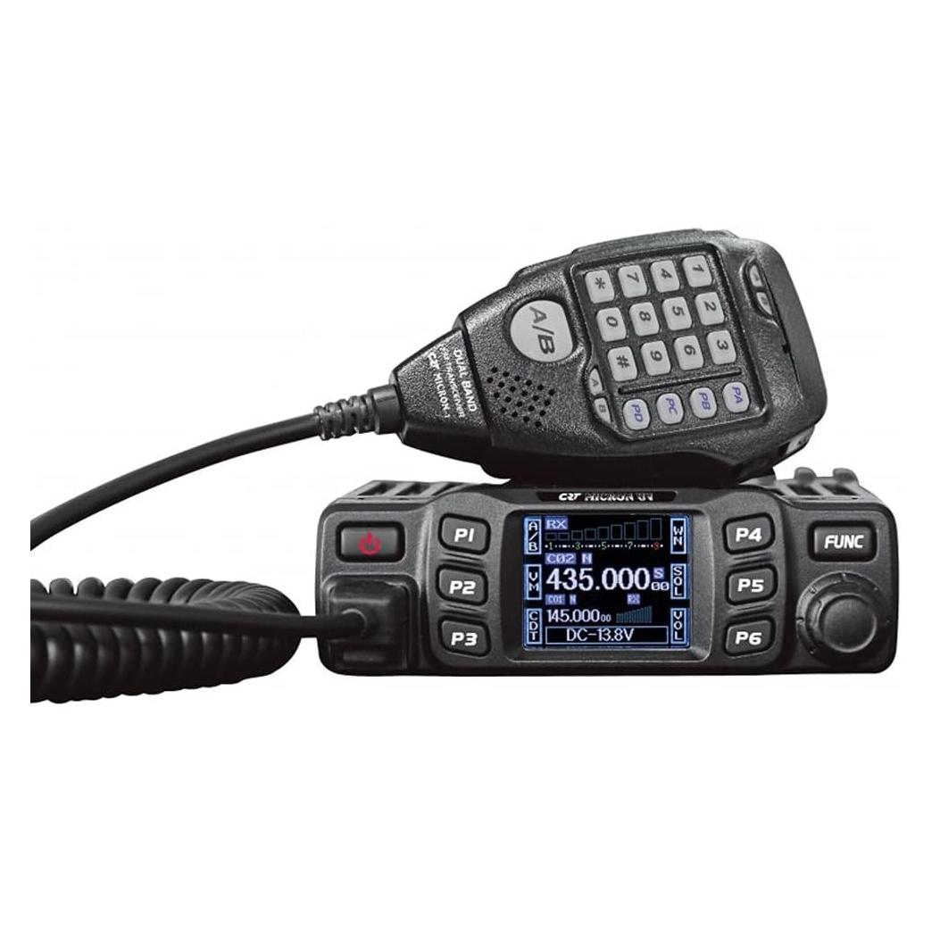 CRT Alpha Radio VHF/UHF CRT MICRON UV Dualband 144-146 MHz - 430-440 MHz, 13,8 V DC, DTMF, Dual Watch, TOT, Sc (MICRON UV)