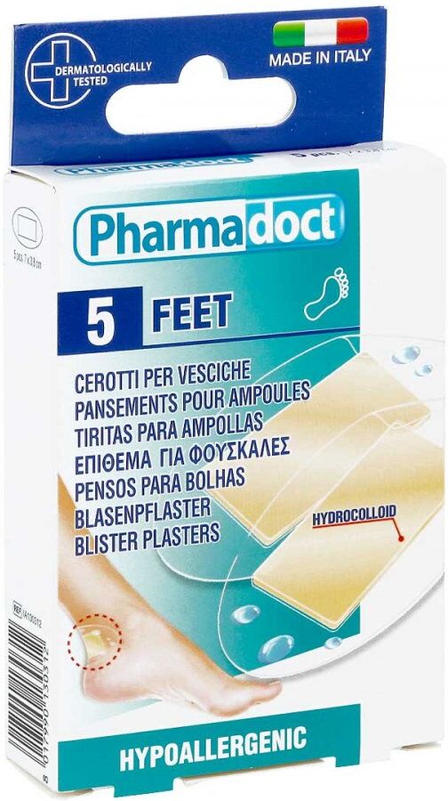 Pharmadoct Blasenpflaster 3,8x7 cm hydrocolloid