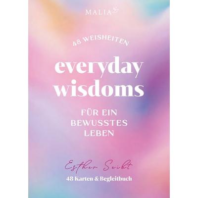 Ancient Wisdoms – Modern Sayings. Orakelkarten für das 21. Jahrhundert, Zubehör von Esther Seibt, Malia Verlag, 978-3-949822-32-2