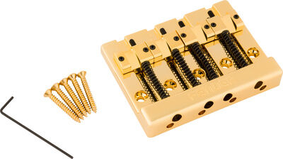 Fender Hi Mass Bridge IV Brass GLD