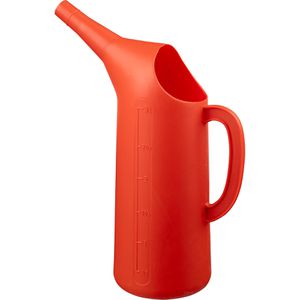 Hünersdorff Messbecher 933800, aus Kunststoff, mit 0,5 Liter Skala und starrem Ausguss, 3 Liter