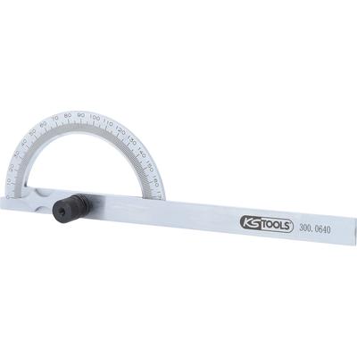 Ks Tools Winkelgradmesser mit offenen Bogen, 120mm [Hersteller-Nr. 300.0640]