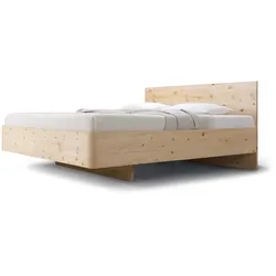 Gaderform Zirbenbett Gardena I - 100x200cm	Zirbe roh unbehandelt