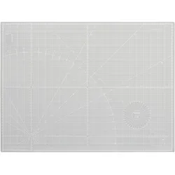 PATCHWORK Schneidematte A0, mit cm/inch Raster, selbstheilend 124 x 93 cm, Kunststoff, grau