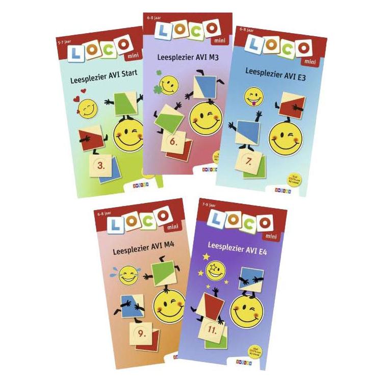 WPG Loco Mini Lesespass-Paket - 5 Broschüren (Niederländisch) (70632986)