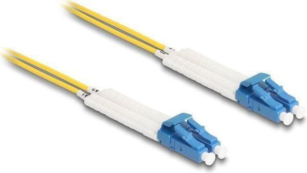 Delock vezeloptische kabel LC Duplex naar LC Duplex, singlemode OS2, buigbestendig, 10 meter