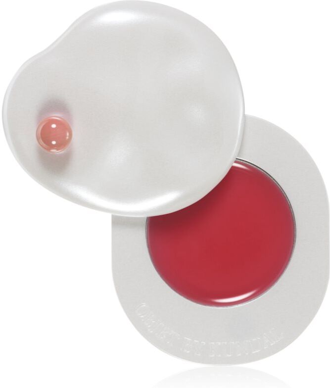 KUNDAL Objet Dew Drop Lip Glaze Balm tinted lip balm with moisturising effect shade Peach Apricot 2 g