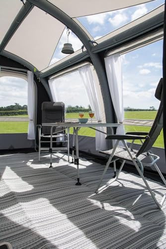 Dometic Continental Club 330 voortenttapijt, grijs, 320 x 260 cm