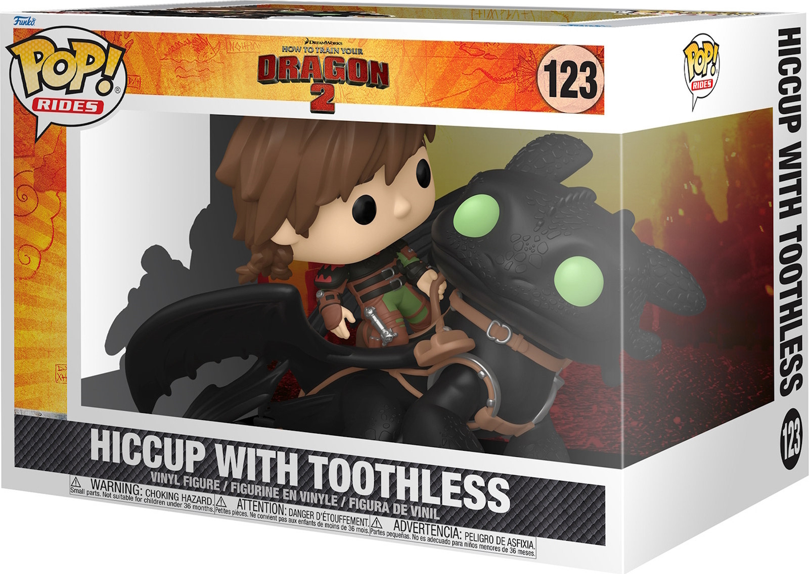 Funko Pop! Rides Dragon 2 - Hiccup met Toothless