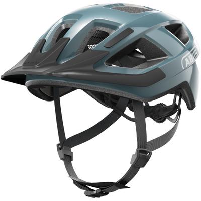 Fahrradhelm ABUS "Aduro 3.0 LED" Gr. S, blau (blau (glacier blau)), Helme, S
