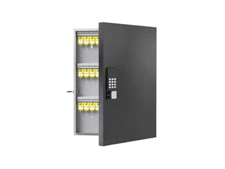 Wandmontierter Aufbewahrungsschrank Mit Schlüsselschloss 72 Schlüsselschlösser, OTP/APP Bluetooth, Öffnung Per Festcode, Verwaltungsschrank