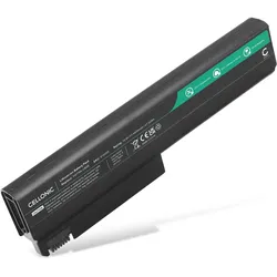 Cellonic Akku für HP Compaq 6710b, 6510b, 6910p, nc6400, nc6230, nx6115, 6715b (4400 mAh), Notebook Akku, Schwarz