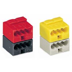 WAGO 243-211 Dosenklemme flexibel: - starr: 0.28-0.5 mm² Polzahl: 8 500 St. Dunkelgrau, Rot