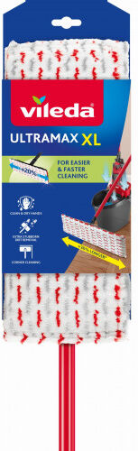 VILEDA Ultramax XL Microfibre 2 en 1 Le balai a plat 160931