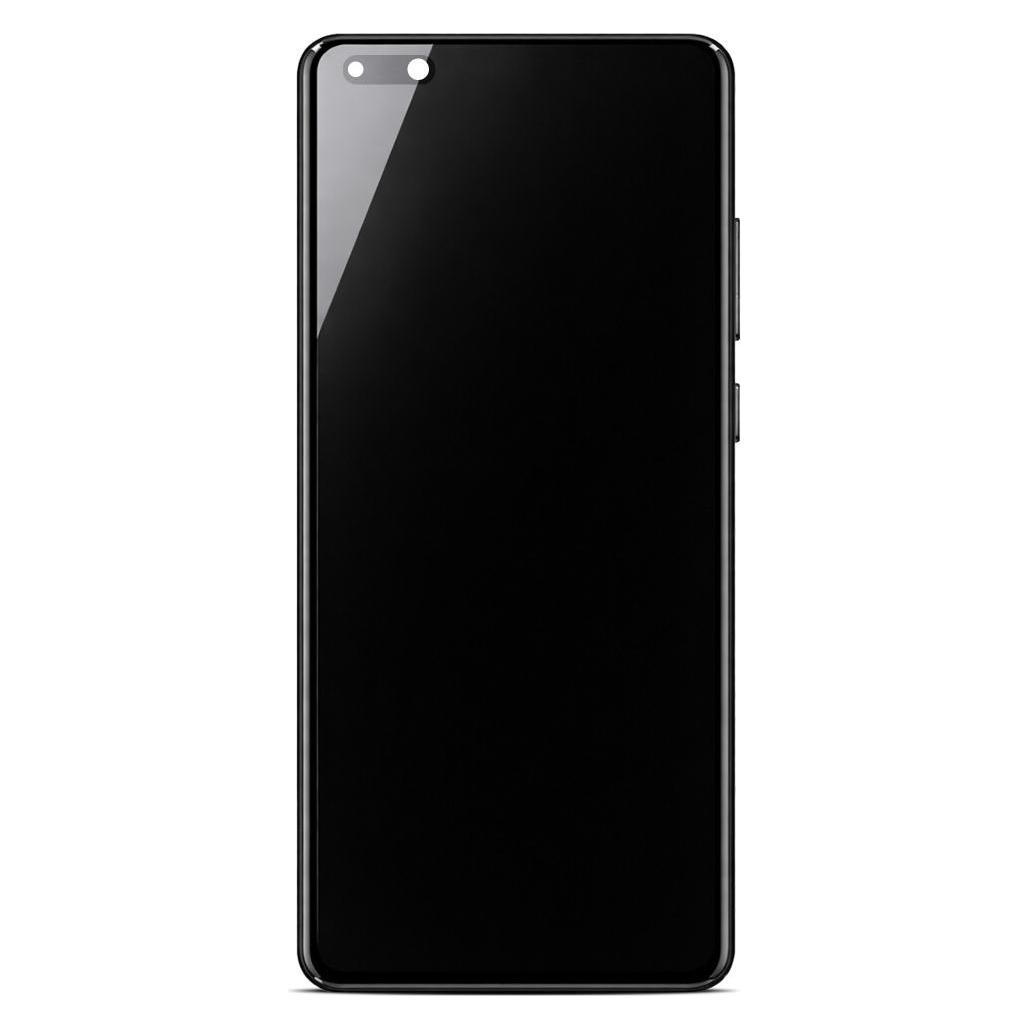 OEM Display (Soft-OLED) + Rahmen für P40 Pro, ice white (Display, Huawei P40 Pro) (66096745)