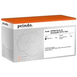 Prindo, Toner, kompatibel mit Samsung MLT-D111L (BK)