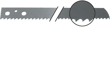FEIN Sägeblatt, Länge 300 mm, Zahnabstand 6,3 mm, Dicke 1,5 mm 63503071009