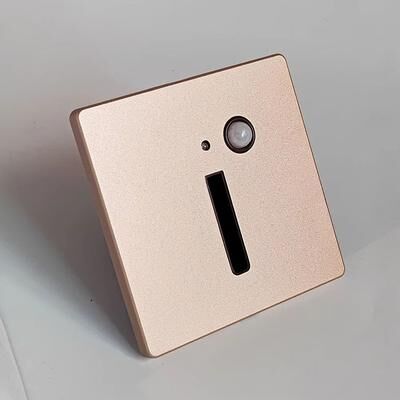 Inspired Finds Smart Motion Sensor LED Stair & Wall Light For Home Illumination gold Slot Sensor 1.5w warm White (2700 3500k)