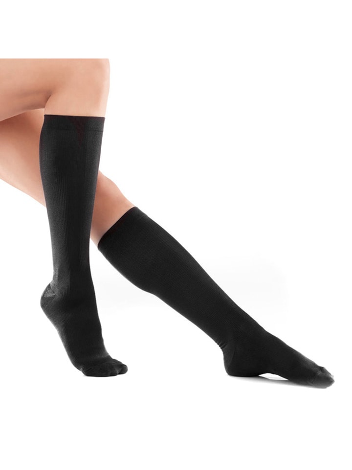 InnovaGoods Kompressionsstrümpfe in Schwarz - onesize