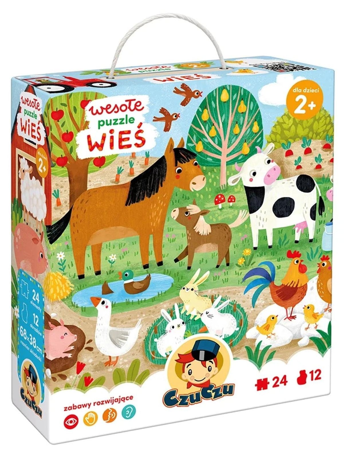 Czuczu Vrolijk Puzzeldorp Puzzel 2+