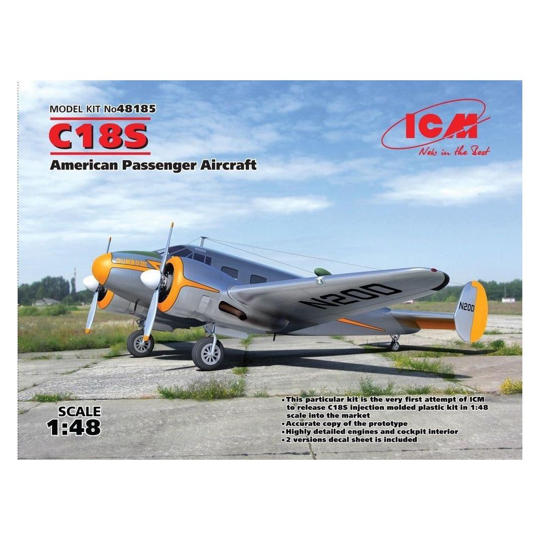 ICM C18S,American Passenger Aircraft (48185)