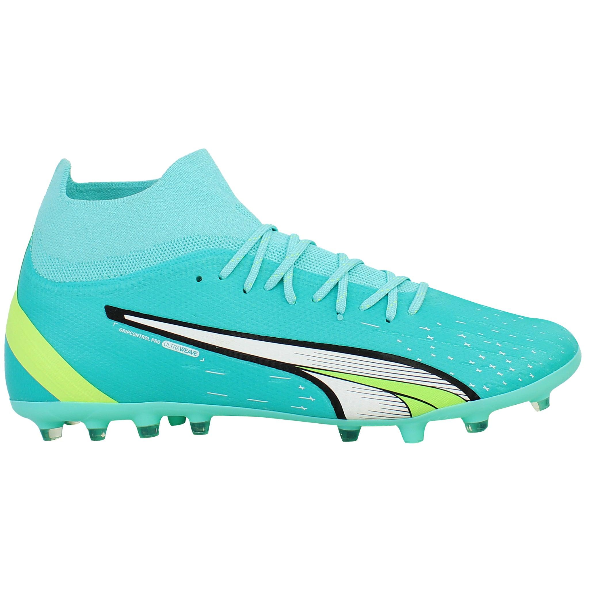 Puma Ultra Pro MG Grüne Herren-Fußballschuhe