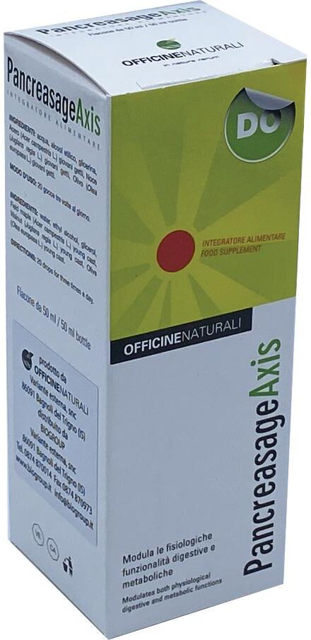 OFFICINE NATURALI Srl PANCREASAGE AXIS Gtt 50ml