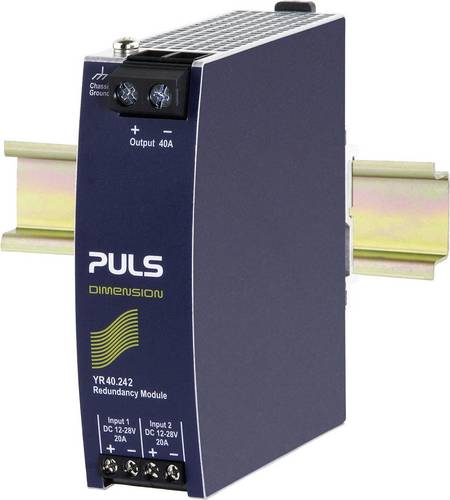 PULS YR40.242 Hutschienen-Redundanz-Modul (DIN-Rail) 40A Anzahl Ausgänge: 1 x