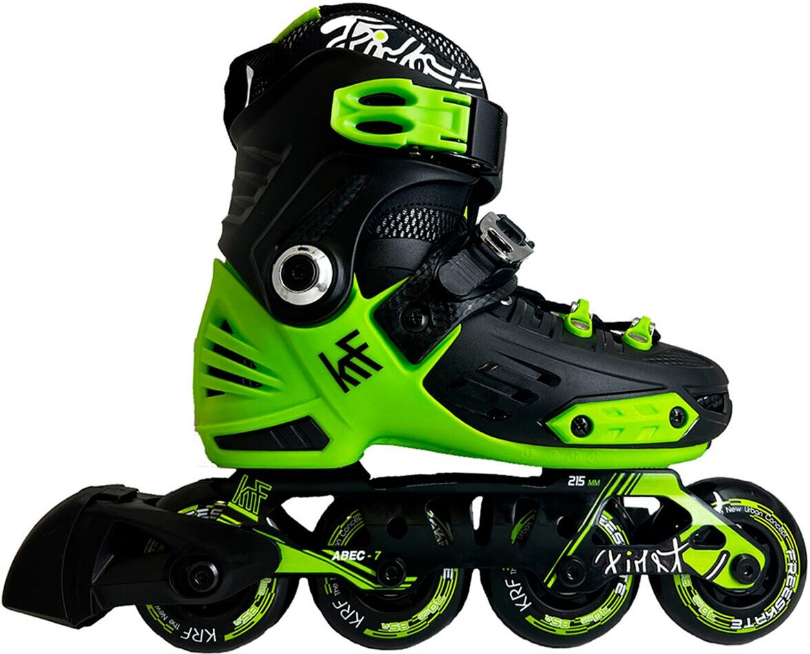 KRF Patín Freeskate ajustable Hard First .  (L) Verde