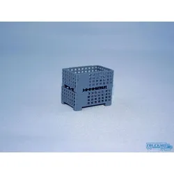 MSM Modelle Gitterbox halbhoch 2 Stück silber 5471/02