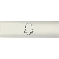 DoorBird D21x Namensschild für eine Ruftaste, Glockensymbol – RAL 9010