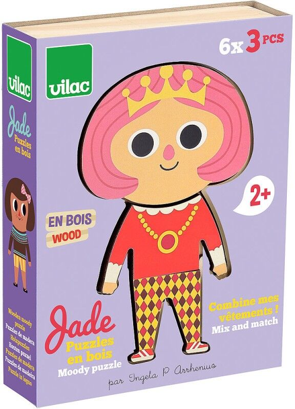 Puzzles Jade à habiller Ingela P.Arrhenius - Vilac