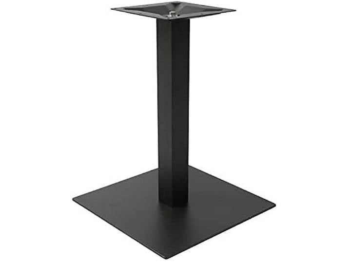 Veggimoebel Tischgestell aus Stahl – Modell TBC-311-43-ST – pulverbeschichtet, Tischplattenhalter aus Stahl, 17 kg, Gastro- & Bistrotisch Untergestell