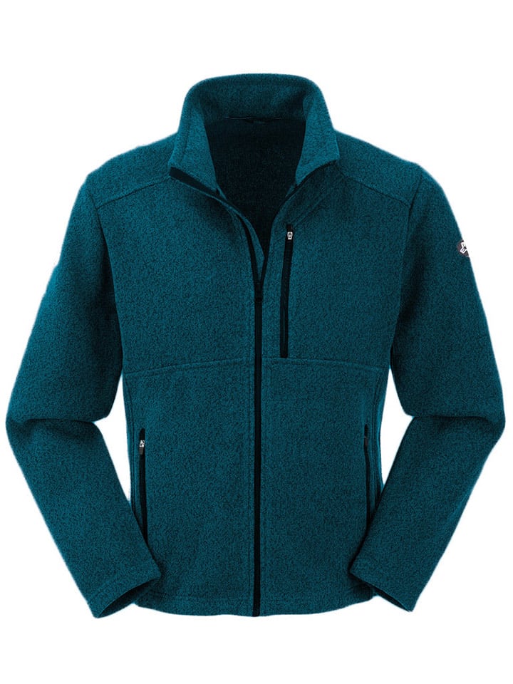 Maul Sport Fleecejacke "Oberstdorf II" in Petrol - 48