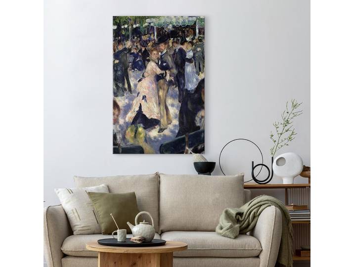 Leinwandbild detail of the dancers Filz Schwarz/Schwarz 60 x 90cm