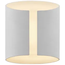 Nordlux LED Außenwandleuchte GRIP SMART, IP54, mit Smart-Sensor, Up/Down, 10W 2200-6500K 830lm, Bluetooth steuerbar, dimmbar, weiß NORD-2118201001