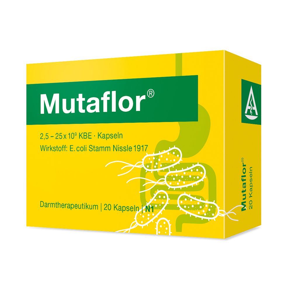 Mutaflor magensaftresistente Hartkapseln 20 St Magensaftresistente