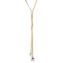 KIM & CO. Kette, Strasssteine Modeschmuck Länge: verstellbar Gesamtlänge: 80cm
