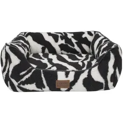 Nordic Paws - Zebra Comfort Dogbed - Zebra - S 50 x 43 x 19 cm (Hund), Hundebett + Katzenbett
