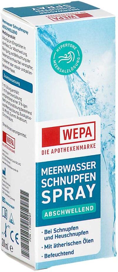 Wepa Meerwasser Schnupfenspray Abschwellend