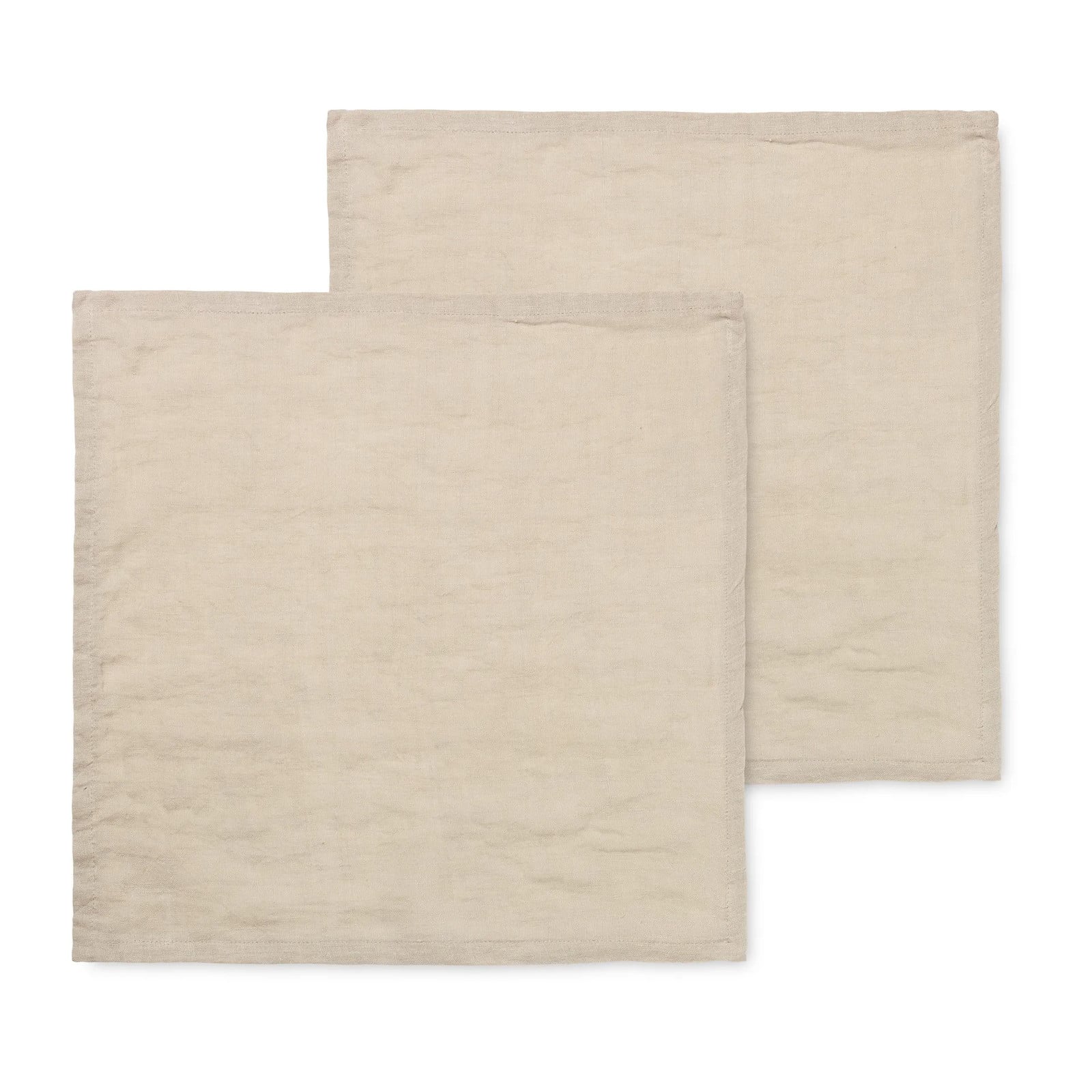 Ferm Living linnen servetten 2-pack beige