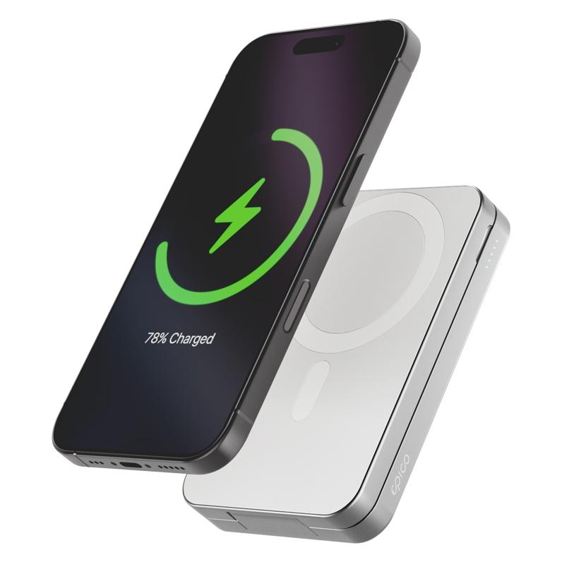 Epico UltraBase 4in1 8000mAh Fold Power Bank & Wireless Charging Stand EF50 (8000 mAh, 12 W) (9915111100053)