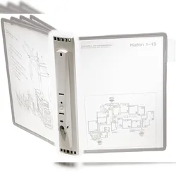 Durable 5622 10 Sichttafelsystem SHERPA® WALL MODULE 5 - grau