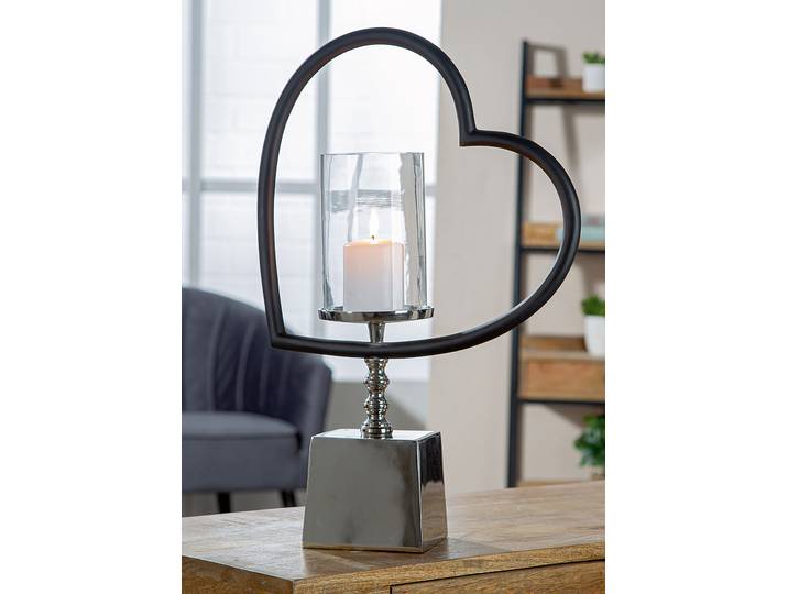 Windlicht Herz Te quiero 49cm