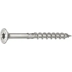 HECO TOPIX-plus - Edelstahl A2 - 6x80 mm - Senkkopf HD-30 - Teilgewinde