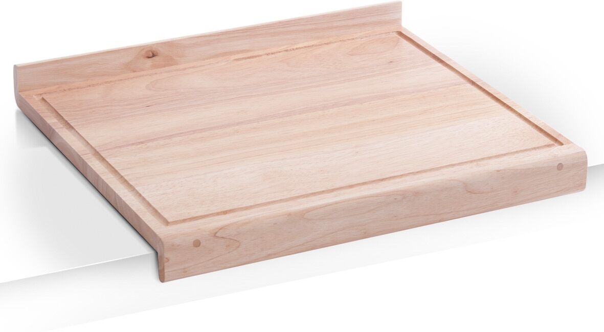 Tranchierbrett ZELLER PRESENT, beige (natur), B:41cm H:5cm L:48cm, Massivholz, Schneidebretter, Tranchierbrett, auch als Backbrett geeignet natur B/H/L: 41cm x 5cm x 48cm