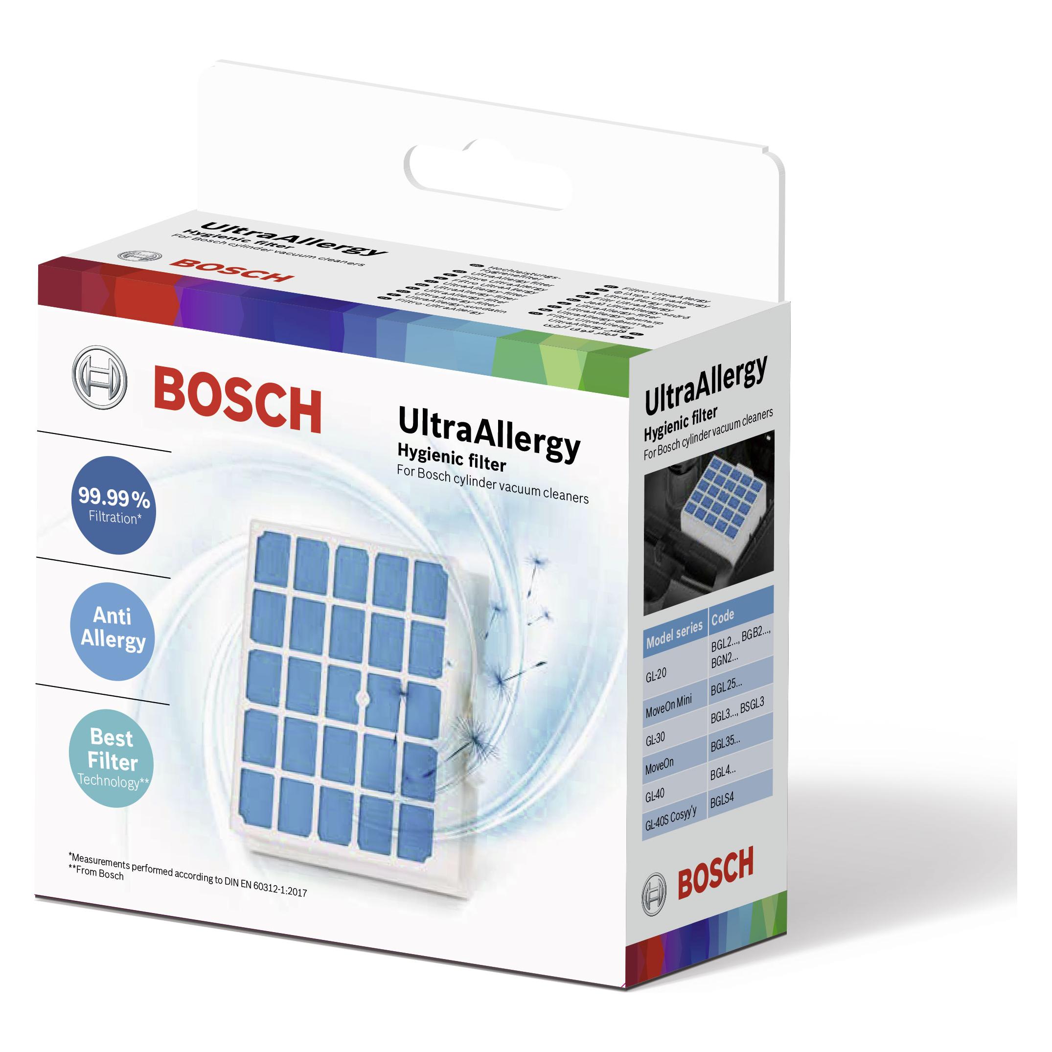 Bosch Hausgeräte UltraAllergy Hygienefilter (BBZ156UF)